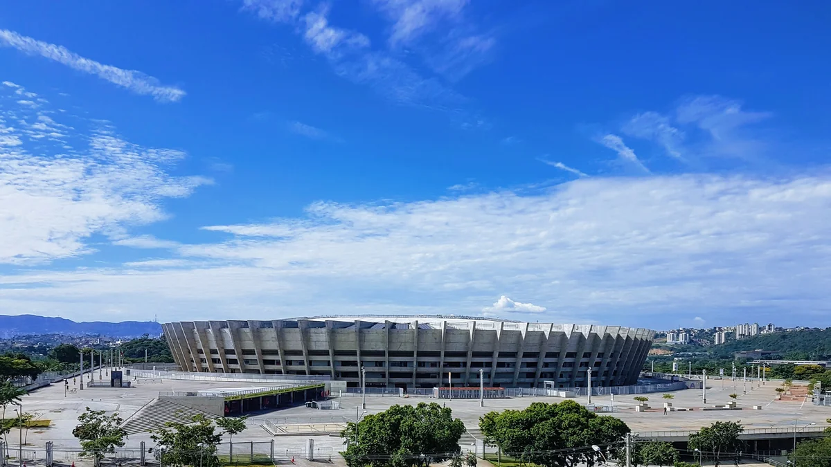 O est&aacute;dio Mineir&atilde;o, em Belo Horizonte