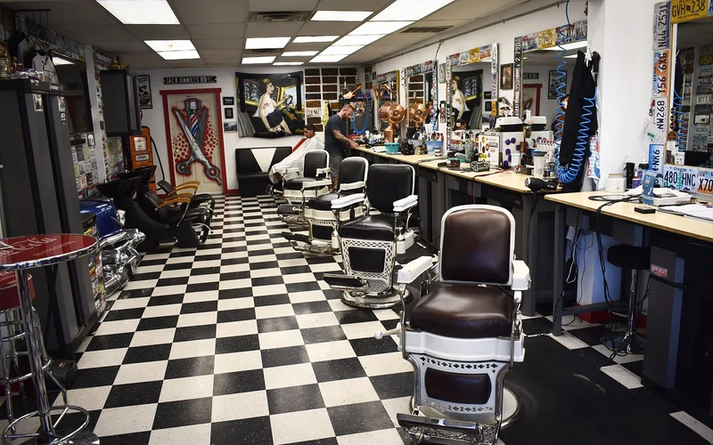 Barbearia em Meridian, Idaho, EUA