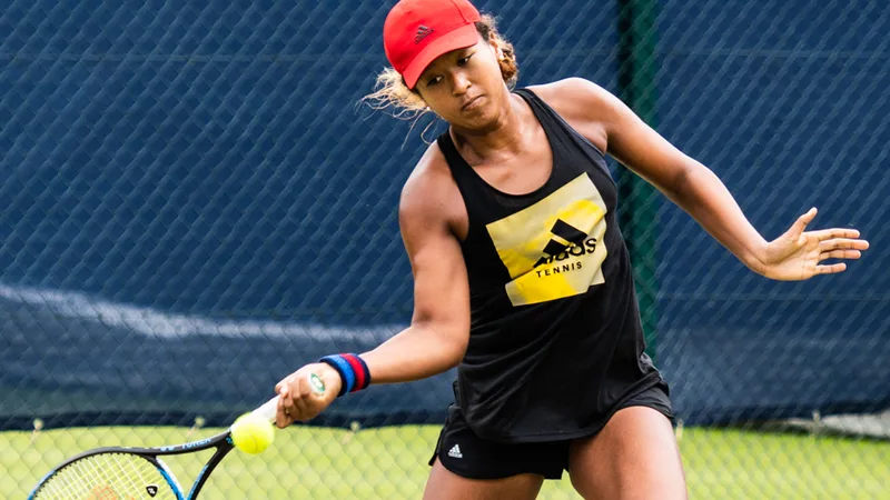 Naomi Osaka entrou na quadra central do US Open com as tranças de Allen Iverson