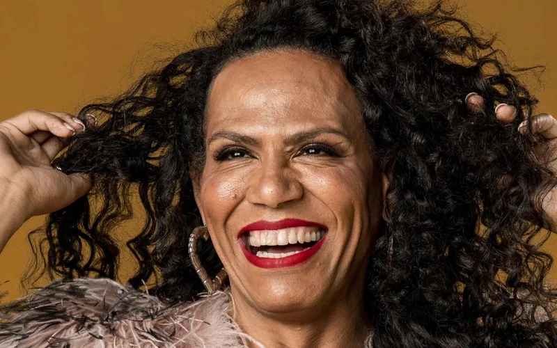 Retrato da atriz e cantora Valéria Barcellos